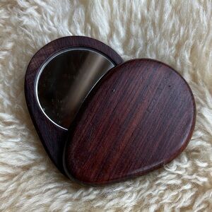 Wooden Pocket Mirror